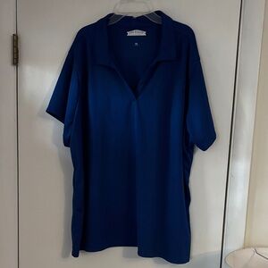 Women’s Dri-Equip Short Sleeve Racer Mesh Polo w/ v-neck and collar